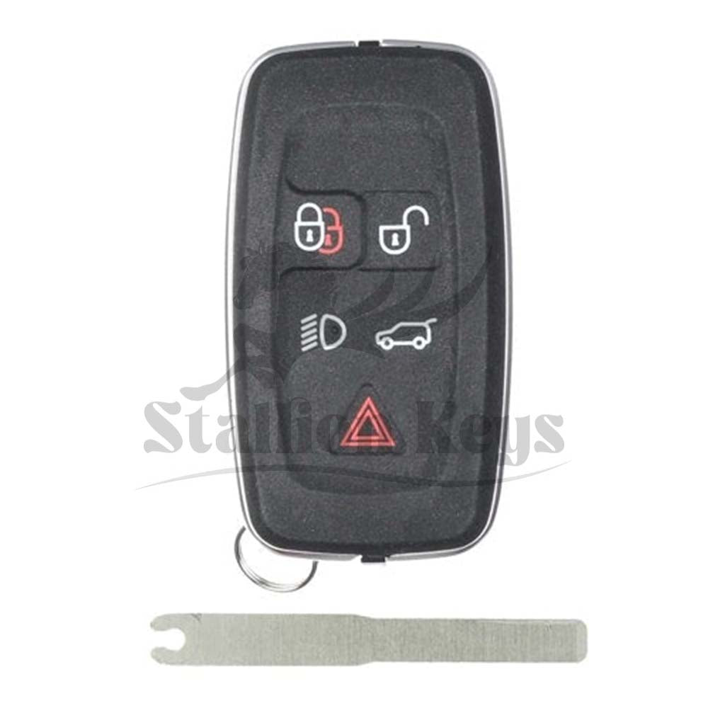 2010-2013 Land Rover Discovery LR4 / 5-Button Smart Key / PN: 5E0U40147 / KOBJTF10A / AFTERMARKET 2010-2013 Land Rover Discovery LR4 / 5-Button Smart Key / PN: 5E0U40147 / KOBJTF10A / AFTERMARKET